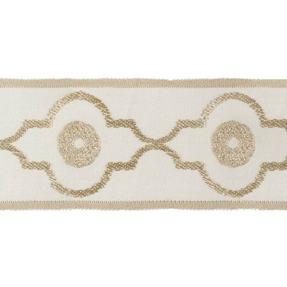 Ogee Chain Cream by Kravet Design Trim CANDICE OLSON COLLECTION LINEN - 43%;RAYON - 33%;VISCOSE - 24% China - Horizontal: - and Vertical: - 2.95 - Fabric Carolina -