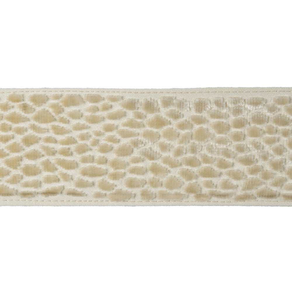 Velvet Pebble Pearl by Kravet Design Trim CANDICE OLSON COLLECTION COTTON - 56%;VISCOSE - 44% India - Horizontal: - and Vertical: - 2.5 - Fabric Carolina -