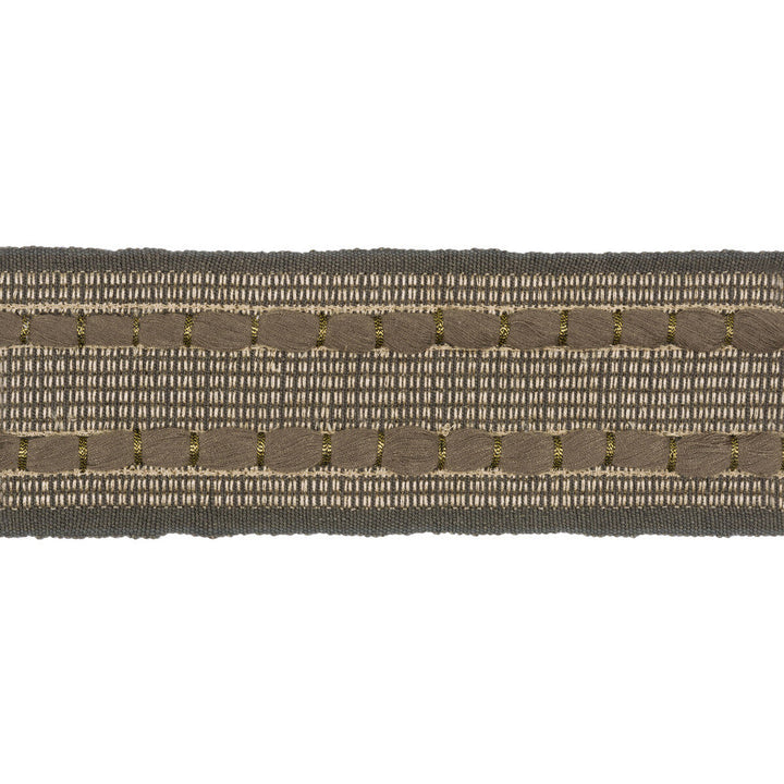 Ramble Tape Mink by Kravet Design Trim Kravet Design Trim Ramble Tape MinkTrim LINHERR HOLLINGSWORTH BOHEME TRIM LINEN - 79%;RAYON - 10%;POLYESTER - 9%;METALLIC - 2% India </p><p>Repeat: H: 1.2, V: 0.7 2.5 - Fabric Carolina -