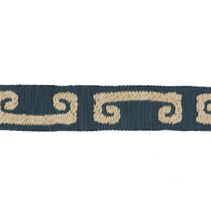 Wonky Key Indigo by Kravet Design Trim