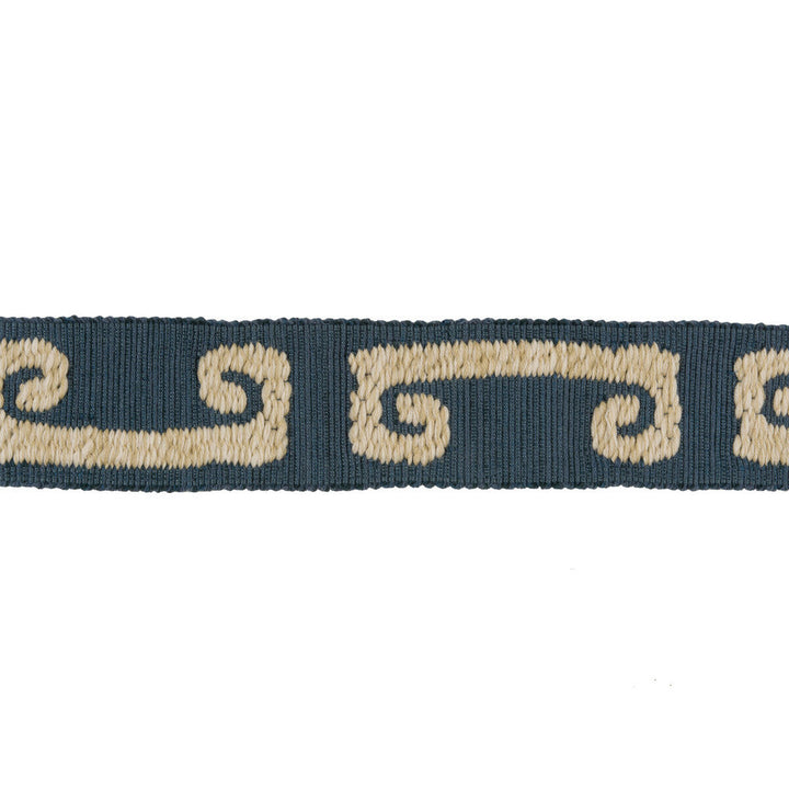 Wonky Key Indigo by Kravet Design Designer Trim LINHERR HOLLINGSWORTH BOHEME TRIM WOOL - 47%;COTTON - 29%;FIBRANNE - 11%;LINEN - 11%;POLYESTER - 2% China Horizontal: 2.4 and Vertical: 11 2.4 - Swanky Fabrics -