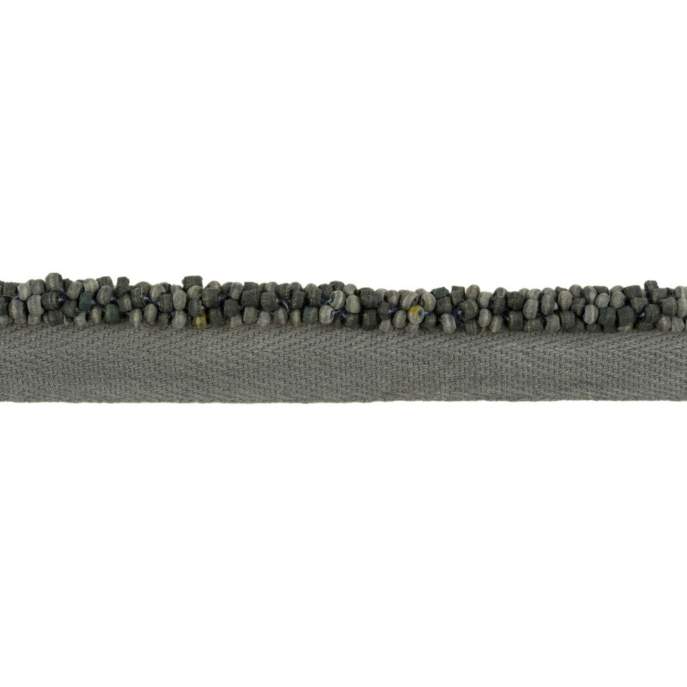 Pebble Cord Coal by Kravet Design Trim LINHERR HOLLINGSWORTH BOHEME TRIM WOOD - 80%;COTTON - 20% India - Horizontal: 0 and Vertical: 0 1 - Fabric Carolina -