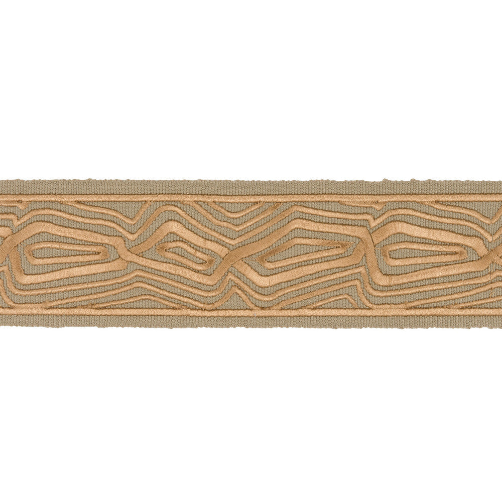 Vertical Vibe Melon by Kravet Design Trim LINHERR HOLLINGSWORTH BOHEME TRIM RAYON - 100% India - Horizontal: 2.2 and Vertical: 6.5 2.5 - Fabric Carolina -
