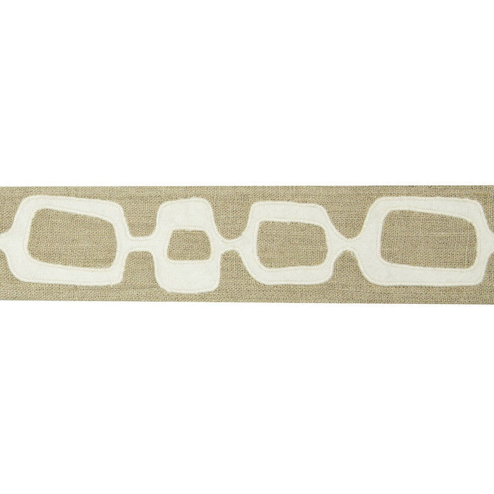 Organic Links Natural by Kravet Design Trim Kravet Design Trim Organic Links NaturalTrim LINEN - 50%;WOOL - 45%;VISCOSE - 5% India </p><p>Repeat: H: , V: 2.75 - Fabric Carolina -