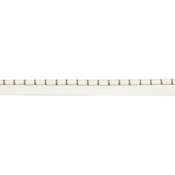 Whip Stitch Cord Chalk by Kravet Design Trim Kravet Design Trim Whip Stitch Cord ChalkTrim LEATHER TRIM COW HIDE - 90%;COTTON - 5%;POLYESTER - 5% Austria </p><p>Repeat: H: , V: 2.5 - Fabric Carolina -