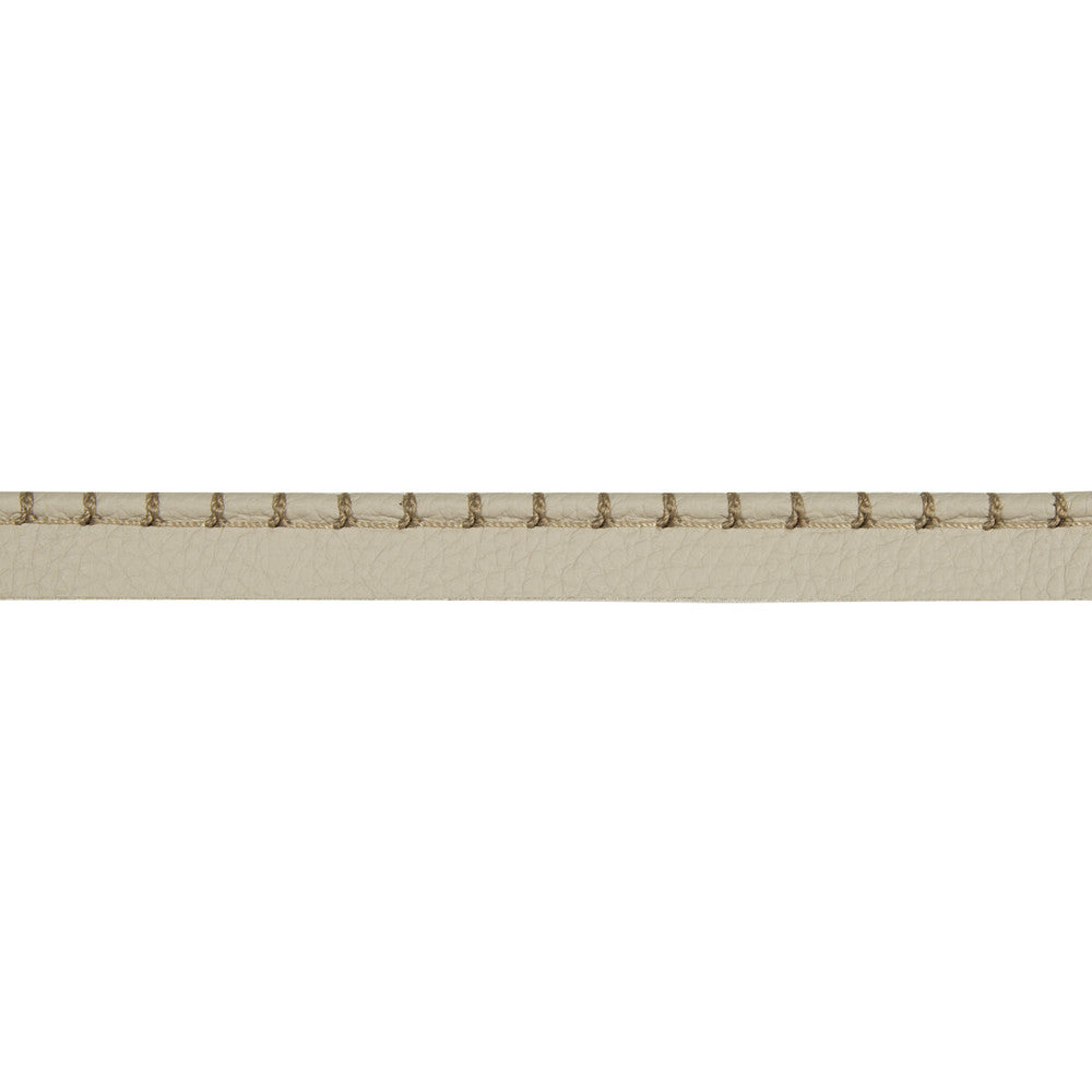 Whip Stitch Cord Stone by Kravet Design Trim LEATHER TRIM COW HIDE - 90%;COTTON - 5%;POLYESTER - 5% Austria - Horizontal: - and Vertical: - 2.5 - Fabric Carolina -