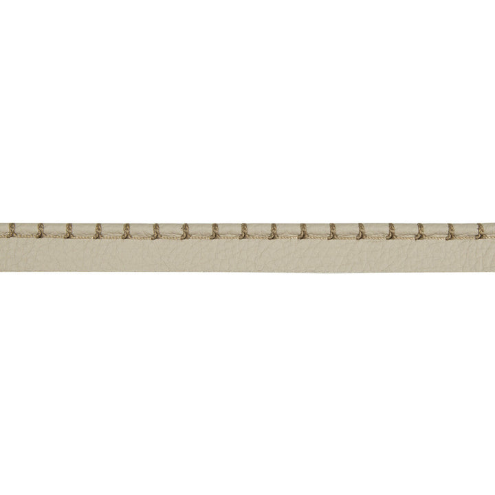 Whip Stitch Cord Stone by Kravet Design Designer Trim LEATHER TRIM COW HIDE - 90%;COTTON - 5%;POLYESTER - 5% Austria Horizontal: and Vertical: 2.5 - Swanky Fabrics -