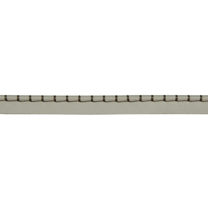 Whip Stitch Cord Steel by Kravet Design Trim LEATHER TRIM COW HIDE - 90%;COTTON - 5%;POLYESTER - 5% Austria - Horizontal: - and Vertical: - 2.5 - Fabric Carolina -
