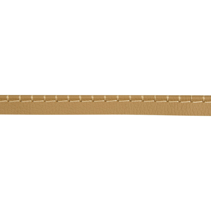 Whip Stitch Cord Tan by Kravet Design Trim LEATHER TRIM COW HIDE - 90%;COTTON - 5%;POLYESTER - 5% Austria - Horizontal: - and Vertical: - 2.5 - Fabric Carolina -