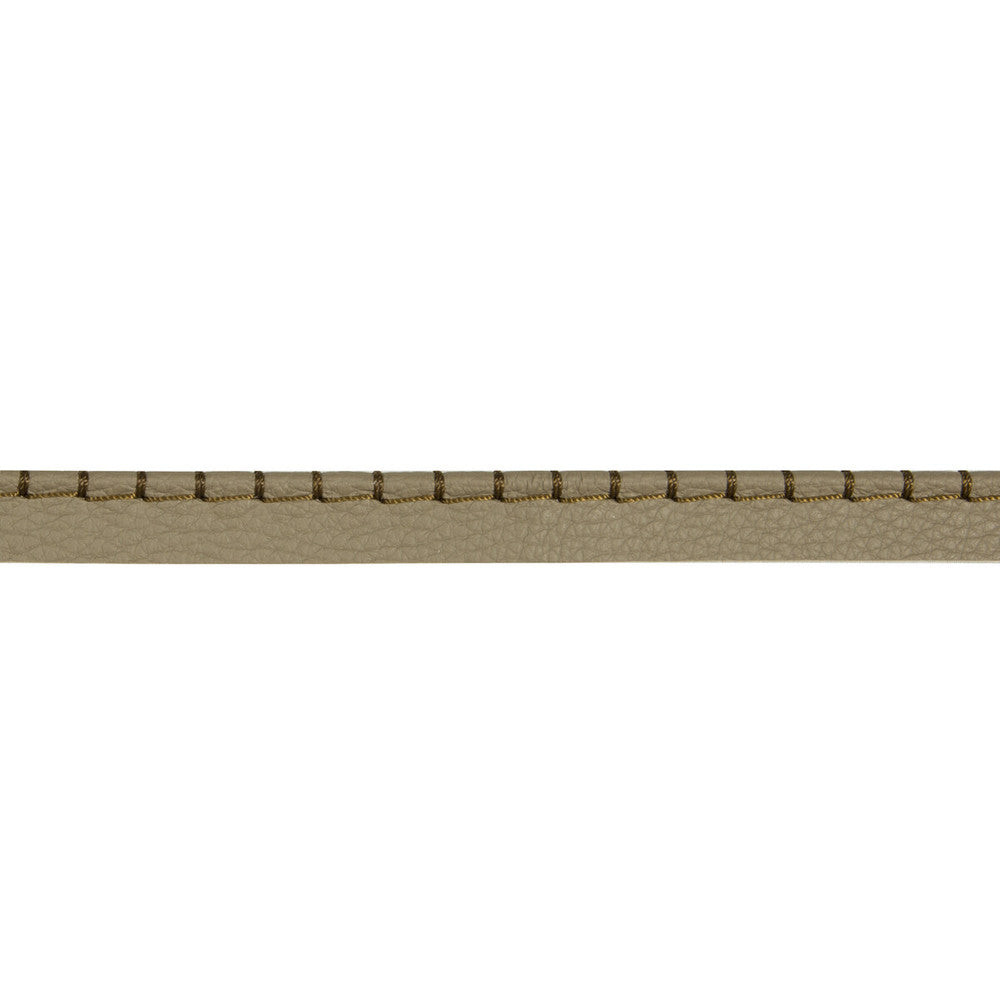 Whip Stitch Cord Burl by Kravet Design Trim LEATHER TRIM COW HIDE - 90%;COTTON - 5%;POLYESTER - 5% Austria Horizontal: and Vertical: 2.5 - Fabric Carolina -