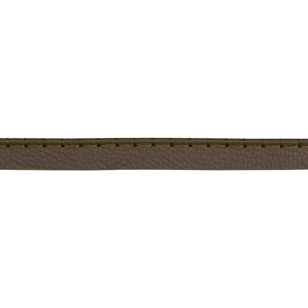 Whip Stitch Cord Peat by Kravet Design Designer Trim LEATHER TRIM COW HIDE - 90%;COTTON - 5%;POLYESTER - 5% Austria Horizontal: and Vertical: 2.5 - Swanky Fabrics -