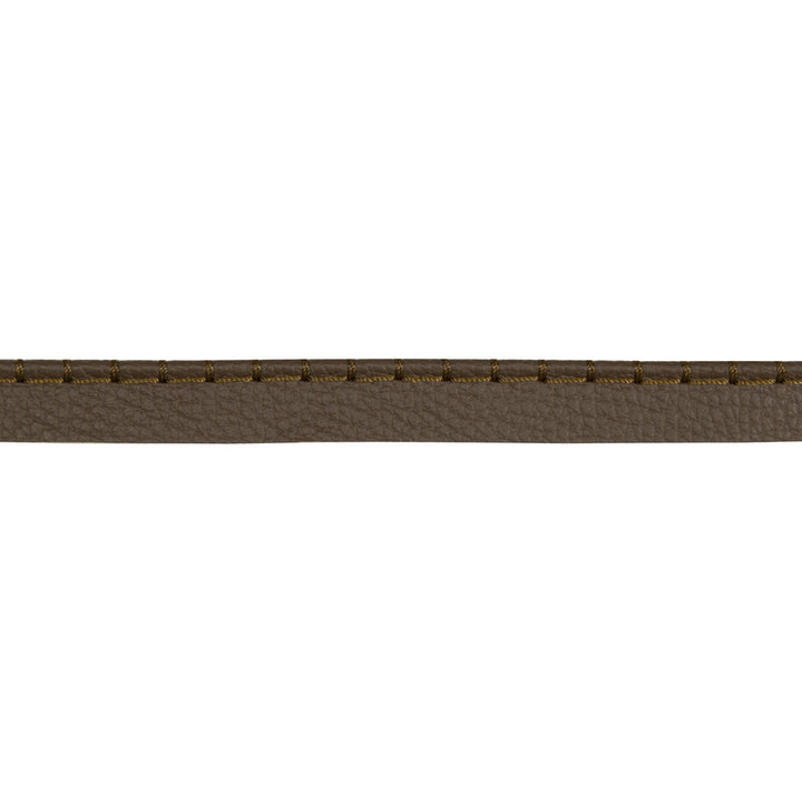 Whip Stitch Cord Peat by Kravet Design Trim LEATHER TRIM COW HIDE - 90%;COTTON - 5%;POLYESTER - 5% Austria Horizontal: and Vertical: 2.5 - Fabric Carolina -