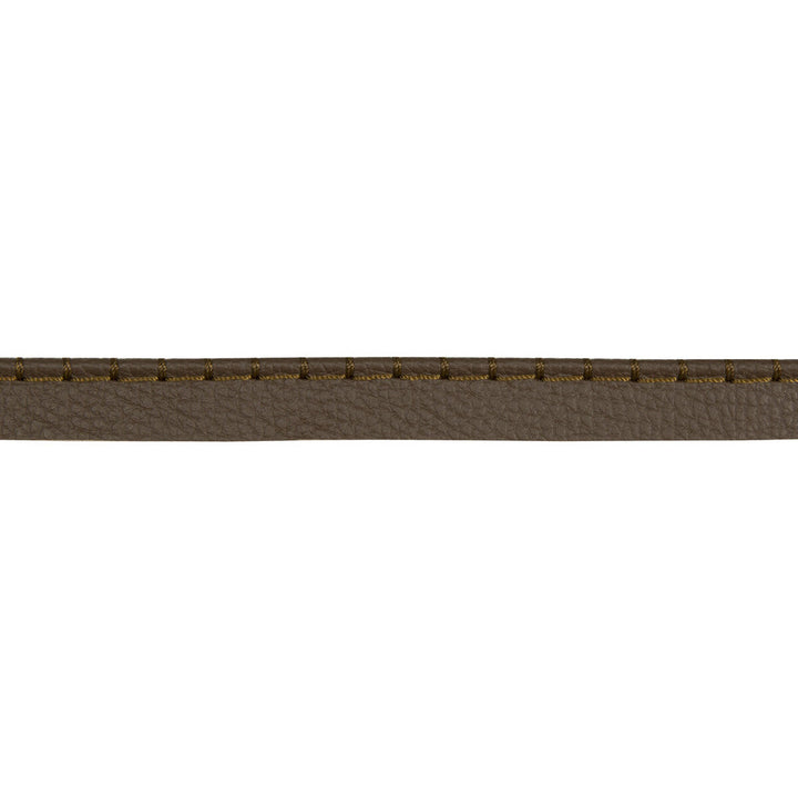 Whip Stitch Cord Peat by Kravet Design Trim Kravet Design Trim Whip Stitch Cord PeatTrim LEATHER TRIM COW HIDE - 90%;COTTON - 5%;POLYESTER - 5% Austria </p><p>Repeat: H: , V: 2.5 - Fabric Carolina -