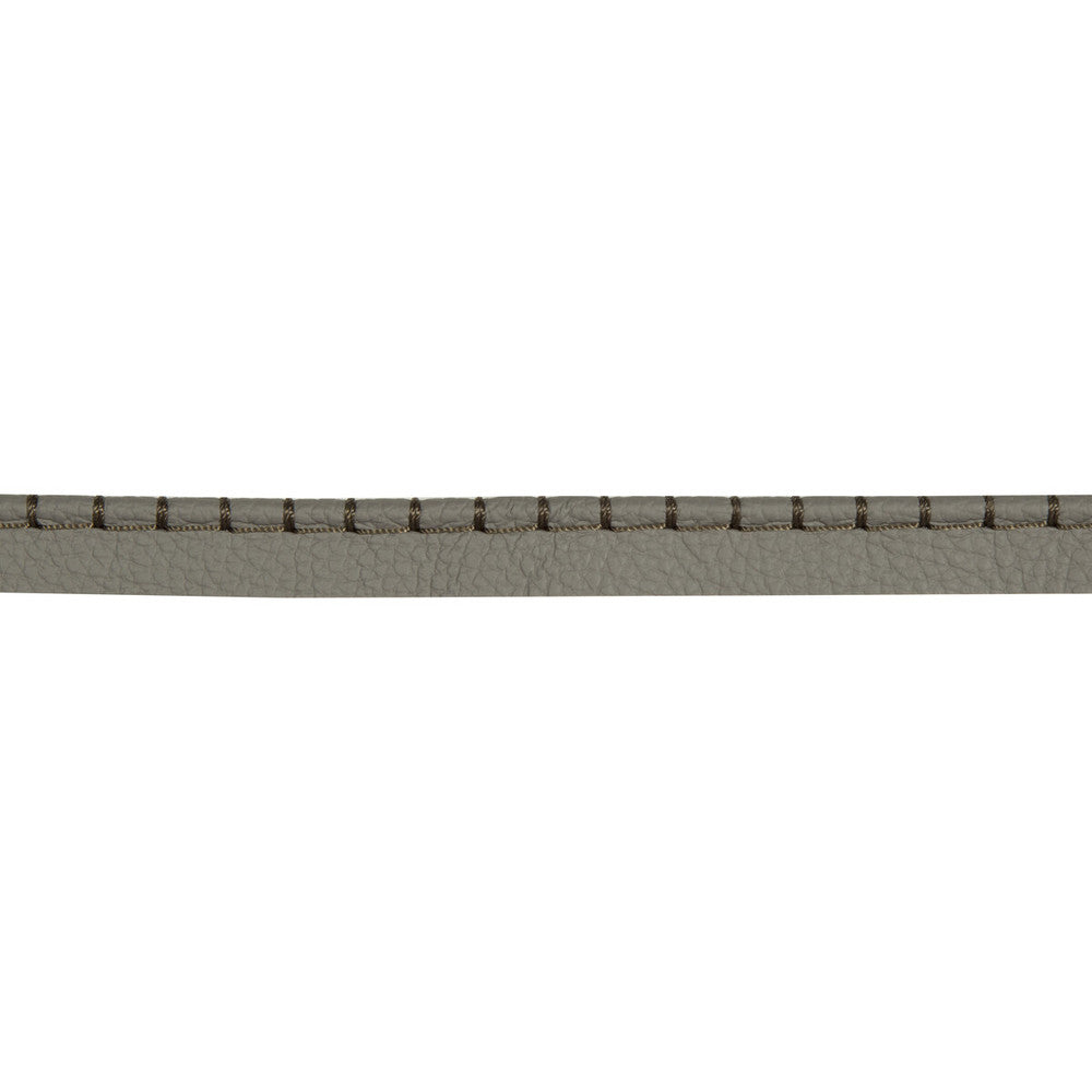 Whip Stitch Cord Charcoal by Kravet Design Trim LEATHER TRIM COW HIDE - 90%;COTTON - 5%;POLYESTER - 5% Austria - Horizontal: - and Vertical: - 2.5 - Fabric Carolina -