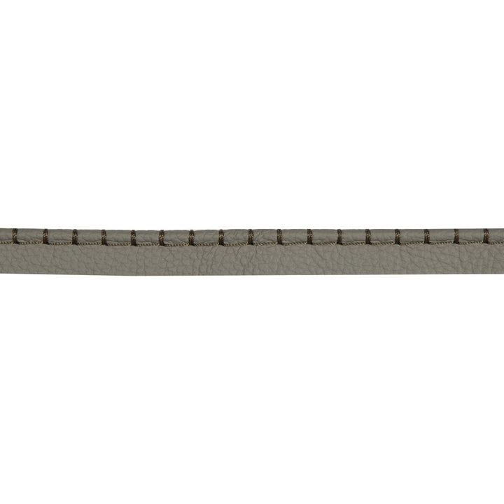 Whip Stitch Cord Charcoal by Kravet Design Trim LEATHER TRIM COW HIDE - 90%;COTTON - 5%;POLYESTER - 5% Austria Horizontal: and Vertical: 2.5 - Fabric Carolina -