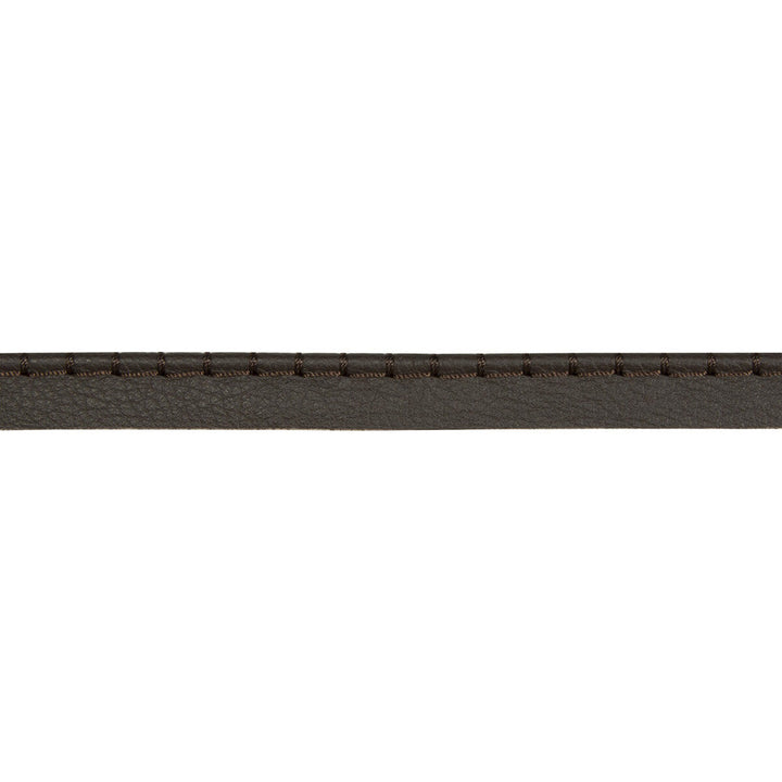 Whip Stitch Cord Black by Kravet Design Designer Trim LEATHER TRIM COW HIDE - 90%;COTTON - 5%;POLYESTER - 5% Austria Horizontal: and Vertical: 2.5 - Swanky Fabrics -