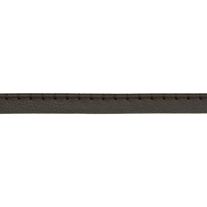 Whip Stitch Cord Black by Kravet Design Trim LEATHER TRIM COW HIDE - 90%;COTTON - 5%;POLYESTER - 5% Austria Horizontal: and Vertical: 2.5 - Fabric Carolina -