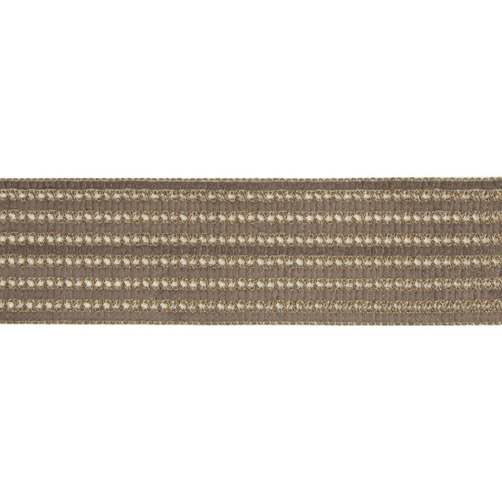 Rail Banding Bark by Kravet Design Trim LEATHER TRIM POLYESTER - 35%;RAYON - 35%;POLYURETHANE - 20%;ACRYLIC - 10% Austria Horizontal: and Vertical: 2.5 - Fabric Carolina -