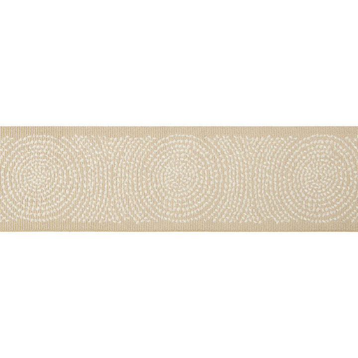 Spin Natural by Kravet Design Trim BRAIDS BANDS & BORDERS VISCOSE - 60%;POLYESTER - 40% China Horizontal: and Vertical: 2.88 - Fabric Carolina -