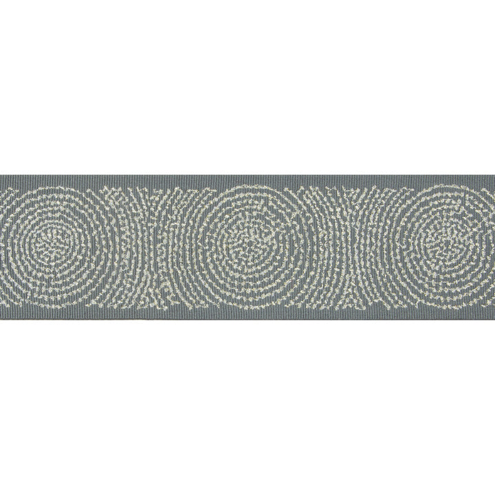 Spin Slate Shimmer by Kravet Design Trim BRAIDS BANDS & BORDERS VISCOSE - 60%;POLYESTER - 40% China Horizontal: and Vertical: 2.88 - Fabric Carolina -