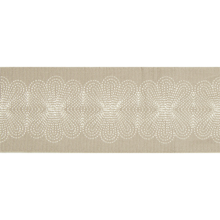 Flower Stitch Linen by Kravet Design Trim BRAIDS BANDS & BORDERS VISCOSE - 77%;RAYON - 23% China - Horizontal: - and Vertical: - 3 - Fabric Carolina -