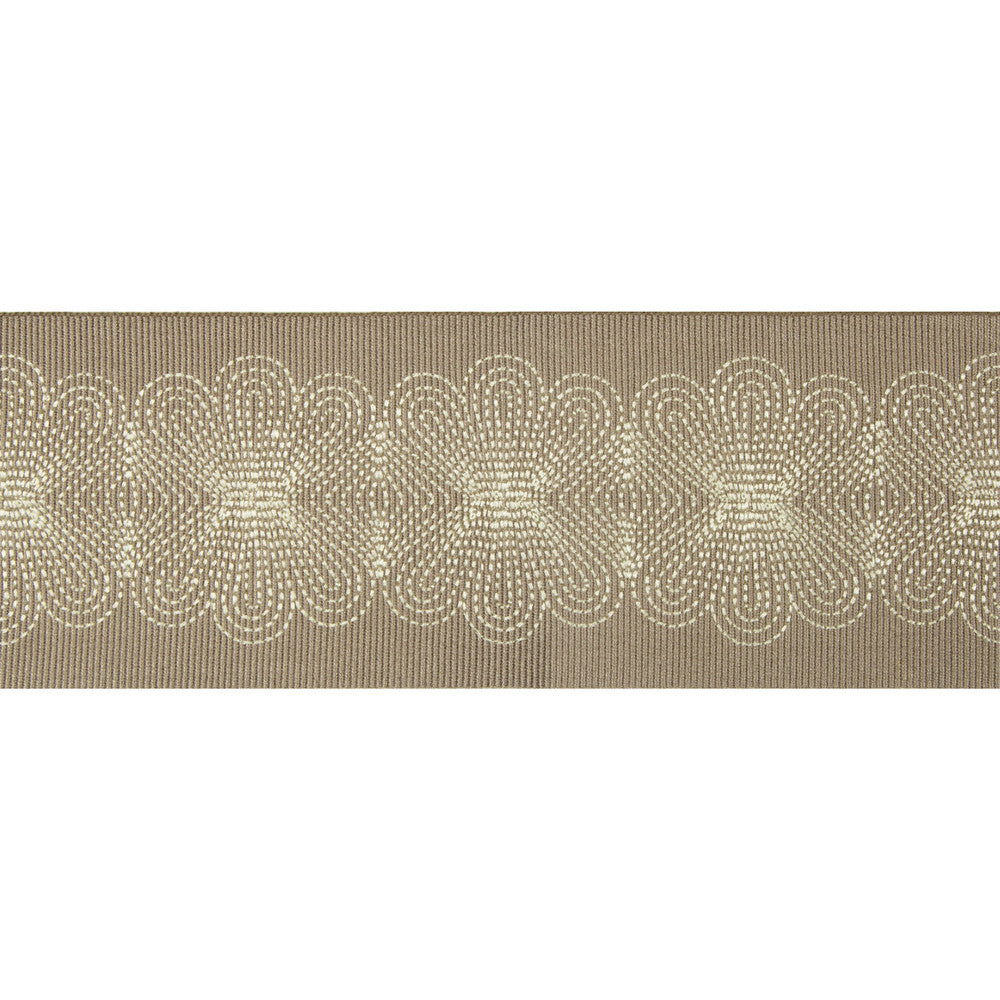 Flower Stitch Dusty Mauve by Kravet Design Trim BRAIDS BANDS & BORDERS VISCOSE - 77%;RAYON - 23% China Horizontal: and Vertical: 3 - Fabric Carolina -