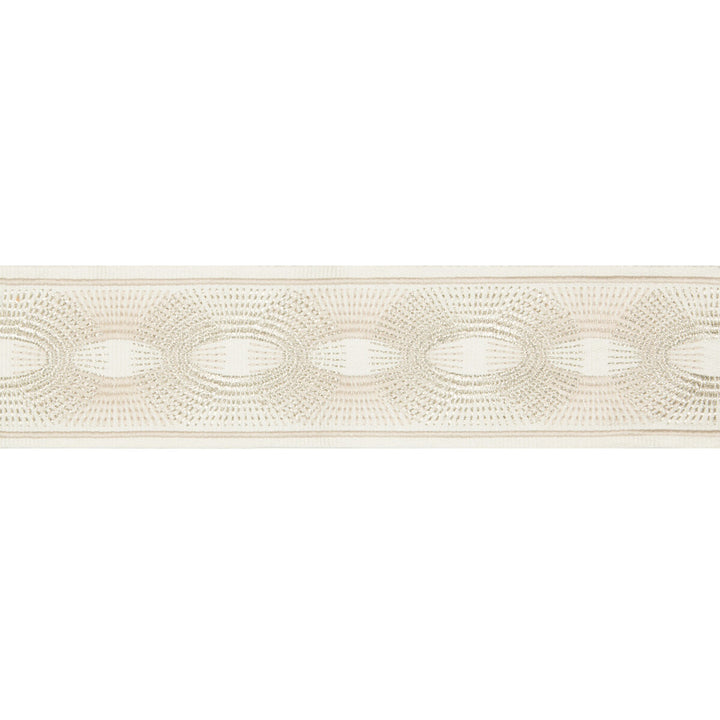 Deco Rays Oyster by Kravet Design Trim BRAIDS BANDS & BORDERS LINEN - 35%;POLYESTER - 32%;VISCOSE - 20%;METALLIC - 13% China - Horizontal: - and Vertical: - 3 - Fabric Carolina -