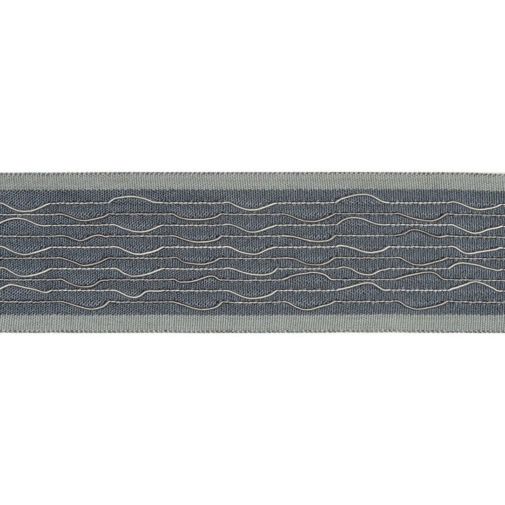Fine Lines Slate by Kravet Design Trim BRAIDS BANDS & BORDERS RAYON - 88%;COTTON - 12% China - Horizontal: - and Vertical: - 2 - Fabric Carolina -