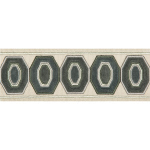 Geodex Steel Grey by Kravet Design Trim