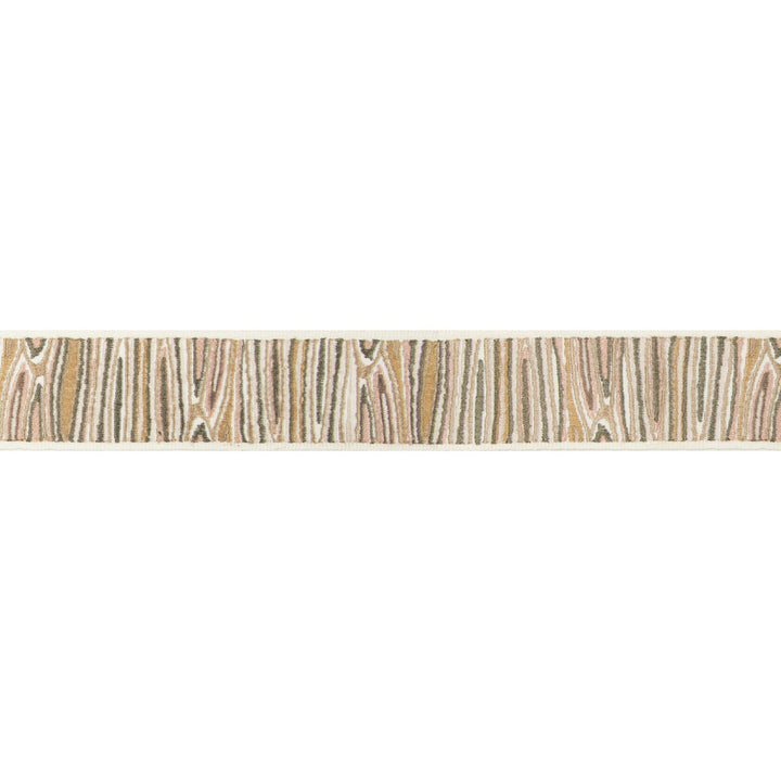 Woodside Dusty Mauve by Kravet Design Trim BRAIDS BANDS & BORDERS RAYON - 72%;POLYESTER - 28% India Horizontal: 2 and Vertical: 7.88 2 - Fabric Carolina -