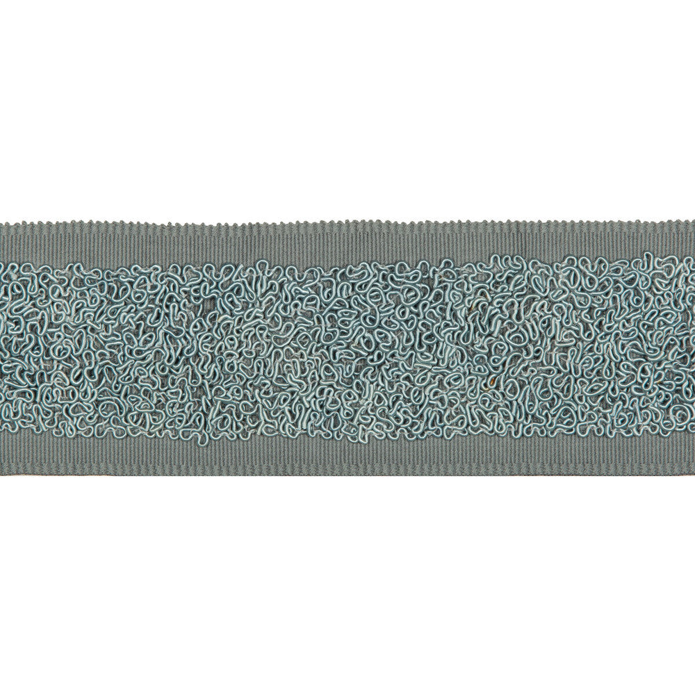 Aswirl Heron by Kravet Design Trim BRAIDS BANDS & BORDERS COTTON - 50%;VISCOSE - 50% India Horizontal: and Vertical: 2.5 - Fabric Carolina -