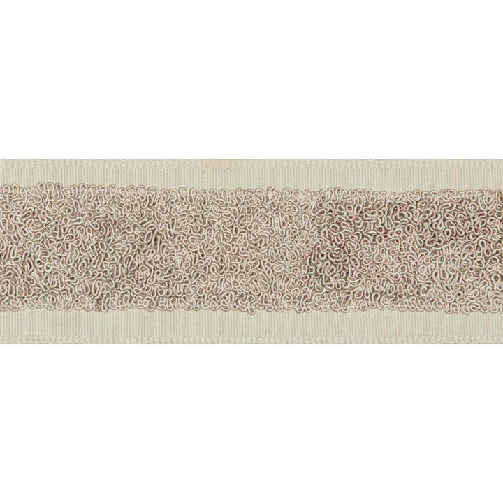 Aswirl Glacier by Kravet Design Trim BRAIDS BANDS & BORDERS COTTON - 50%;VISCOSE - 50% India - Horizontal: - and Vertical: - 2.5 - Fabric Carolina -