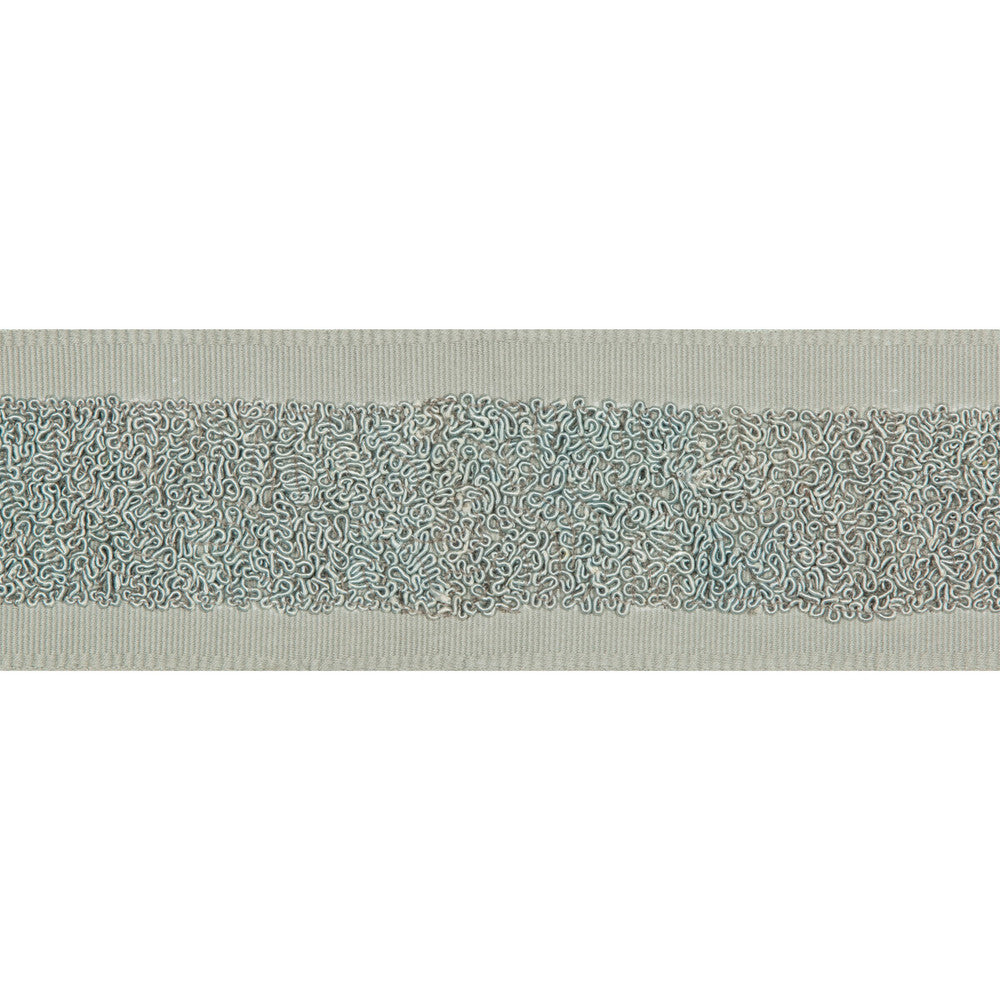 Aswirl Water by Kravet Design Designer Trim BRAIDS BANDS & BORDERS COTTON - 50%;VISCOSE - 50% India - Horizontal: - and Vertical: - 2.5 - Swanky Fabrics -