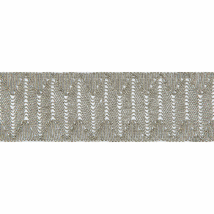 Wave Crest Gris by Kravet Couture Trim SUE FIRESTONE MALIBU TRIM LINEN - 63%;ACRYLIC - 29%;POLYAMIDE - 8% Italy - Horizontal: - and Vertical: - 2.16 - Fabric Carolina -