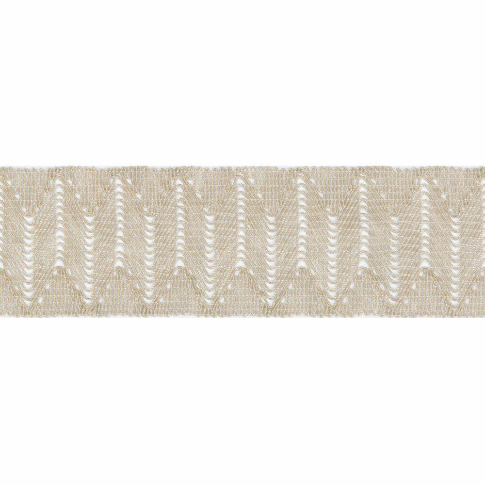 Wave Crest Linen by Kravet Couture Trim SUE FIRESTONE MALIBU TRIM LINEN - 63%;ACRYLIC - 29%;POLYAMIDE - 8% Italy Horizontal: and Vertical: 2.16 - Fabric Carolina -