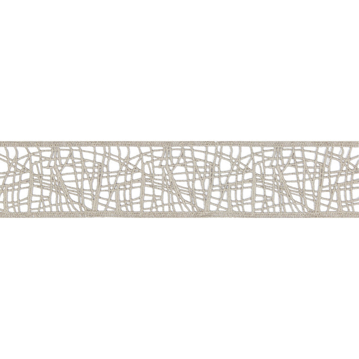 Wild Grass Gris by Kravet Couture Trim SUE FIRESTONE MALIBU TRIM COTTON - 100% Belgium - Horizontal: - and Vertical: - 2.7 - Fabric Carolina -