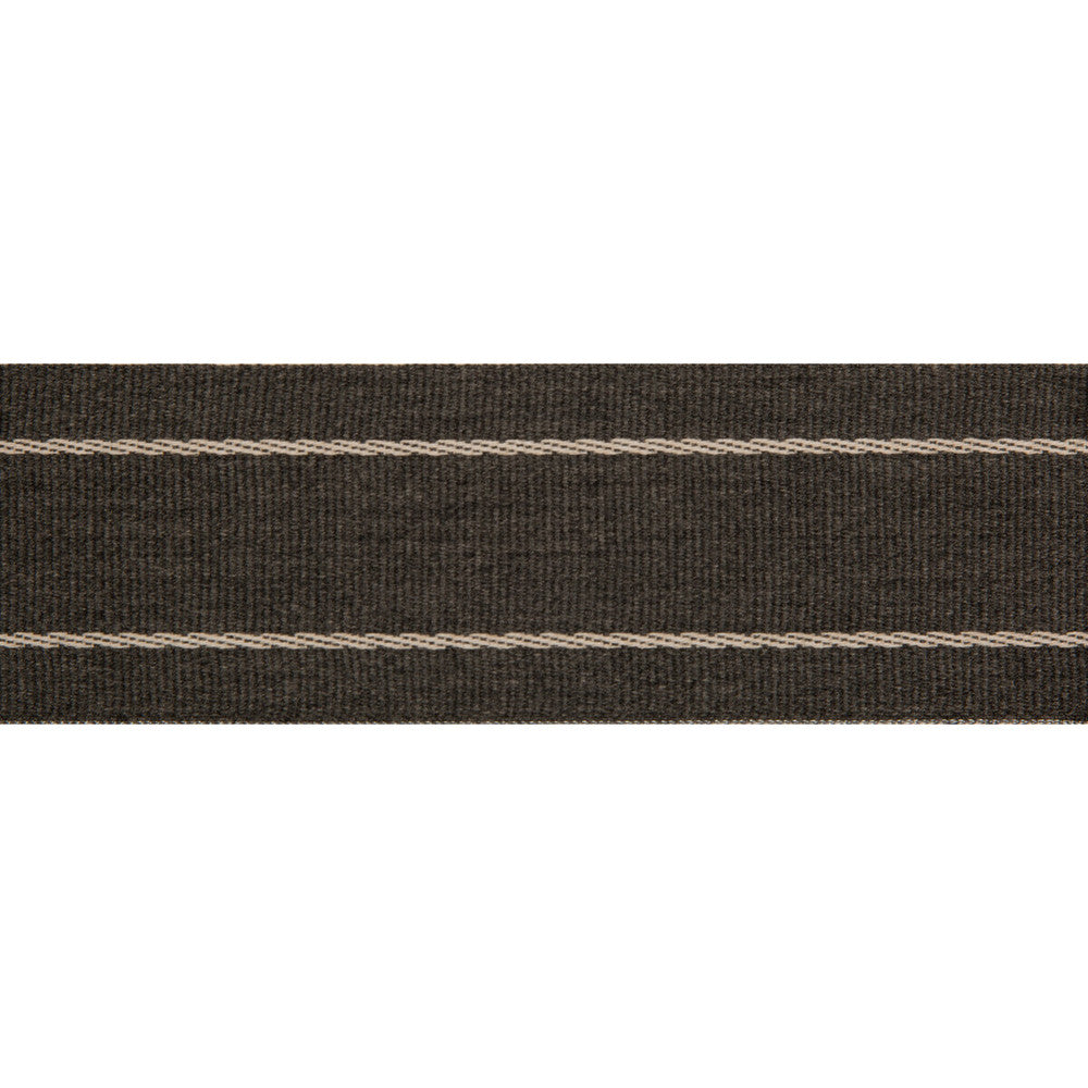 Hwy Line Graphite by Kravet Design Designer Trim PERFORMANCE TRIM INDOOR/OUTDOOR POLYACRYLIC - 100% Germany Horizontal: and Vertical: 2 - Swanky Fabrics -