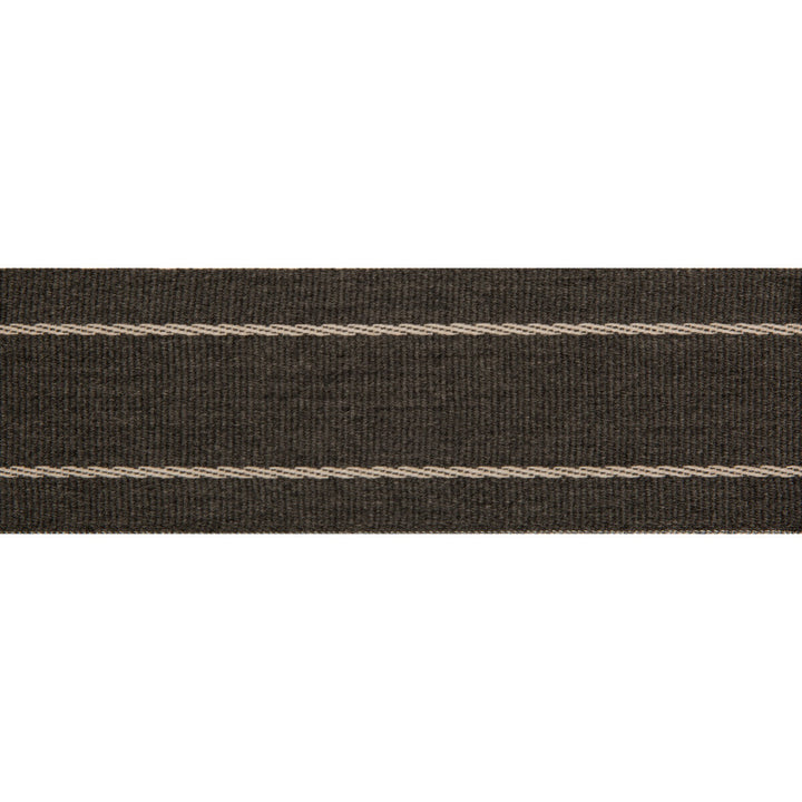 Hwy Line Graphite by Kravet Design Trim PERFORMANCE TRIM INDOOR/OUTDOOR POLYACRYLIC - 100% Germany Horizontal: and Vertical: 2 - Fabric Carolina -