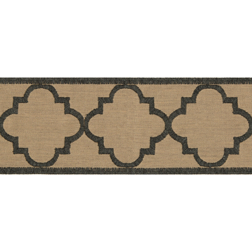 Garden Ogee Iron by Kravet Design Designer Trim PERFORMANCE TRIM INDOOR/OUTDOOR POLYACRYLIC - 98%;POLYESTER - 2% Germany Horizontal: 3.15 and Vertical: 3.7 - Swanky Fabrics -