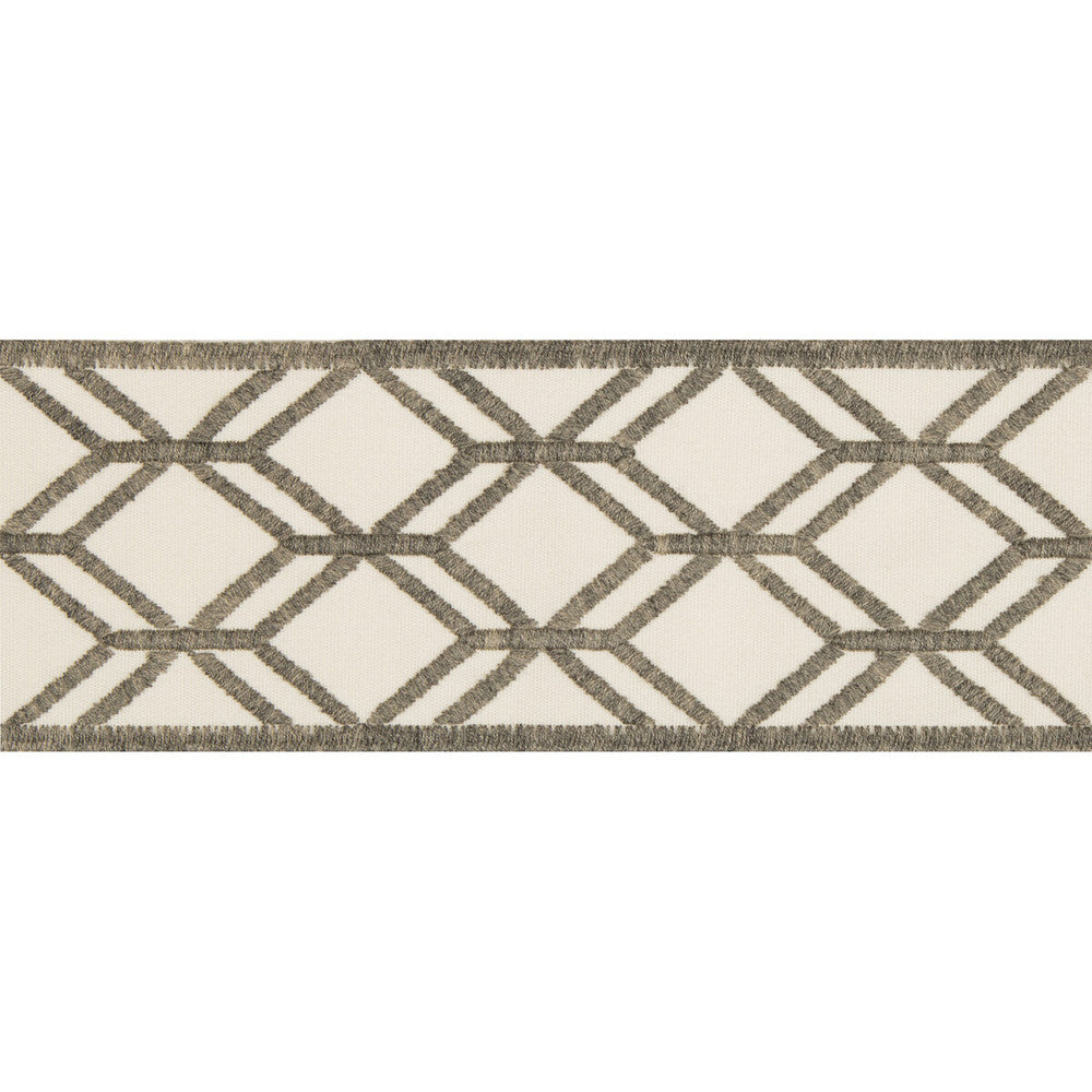 Split Rail Fog by Kravet Design Trim PERFORMANCE TRIM INDOOR/OUTDOOR POLYACRYLIC - 98%;POLYESTER - 2% Germany - Horizontal: 3.15 and Vertical: - 3.5 - Fabric Carolina -