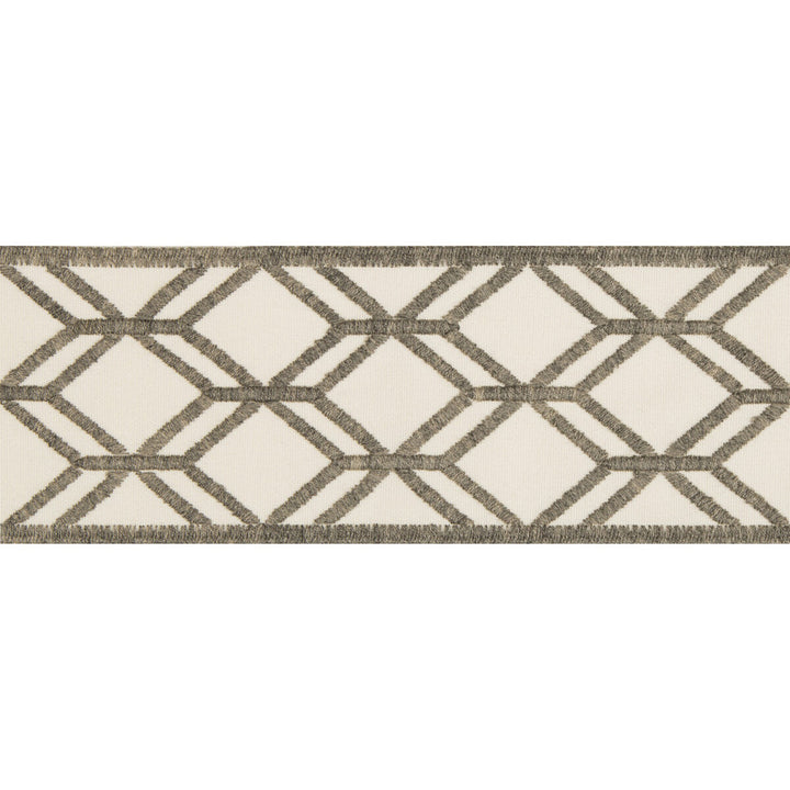Split Rail Fog by Kravet Design Trim PERFORMANCE TRIM INDOOR/OUTDOOR POLYACRYLIC - 98%;POLYESTER - 2% Germany Horizontal: 3.15 and Vertical: 3.5 - Fabric Carolina -