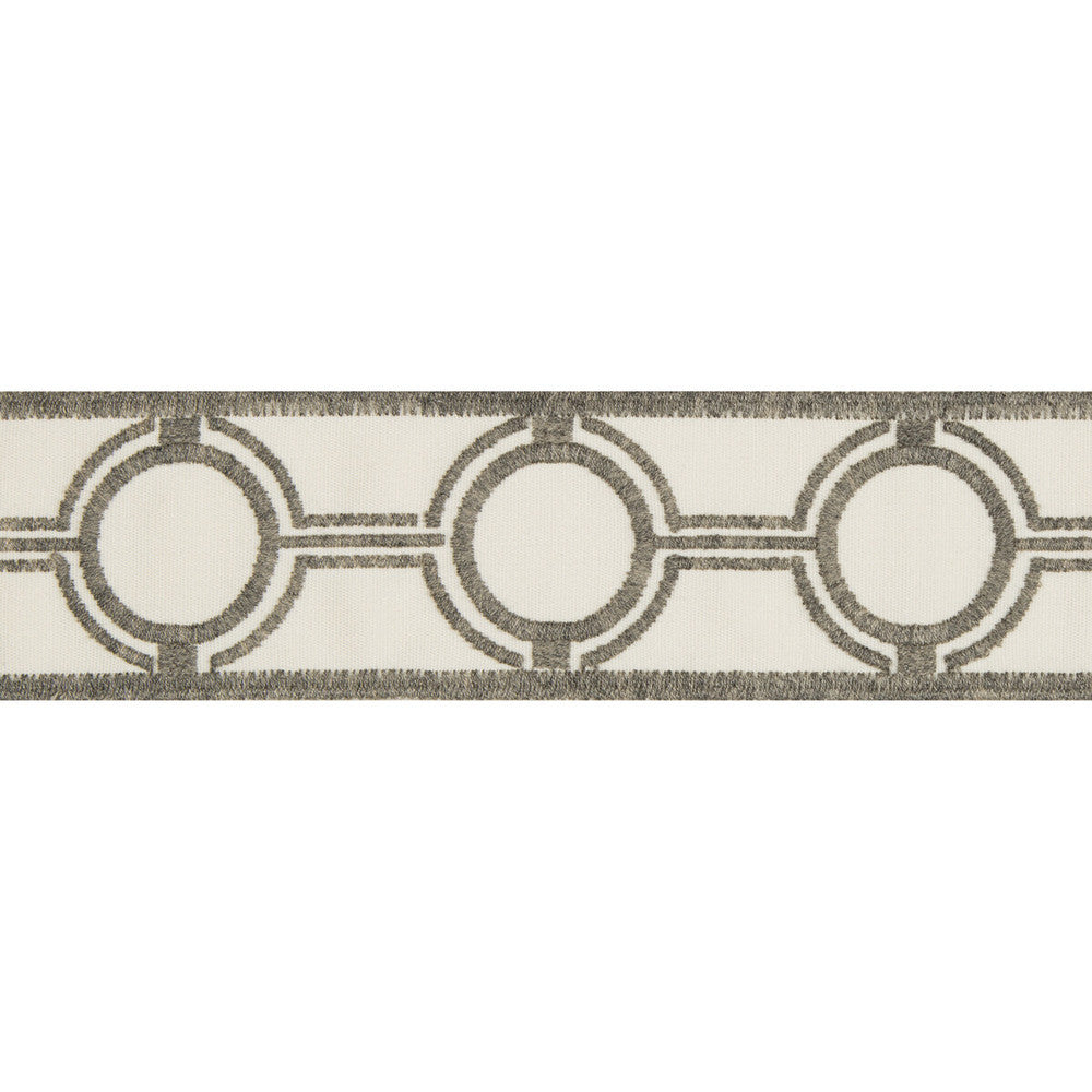 Portal View Fog by Kravet Design Trim PERFORMANCE TRIM INDOOR/OUTDOOR POLYACRYLIC - 98%;POLYESTER - 2% Germany - Horizontal: 3.15 and Vertical: - 2.5 - Fabric Carolina -