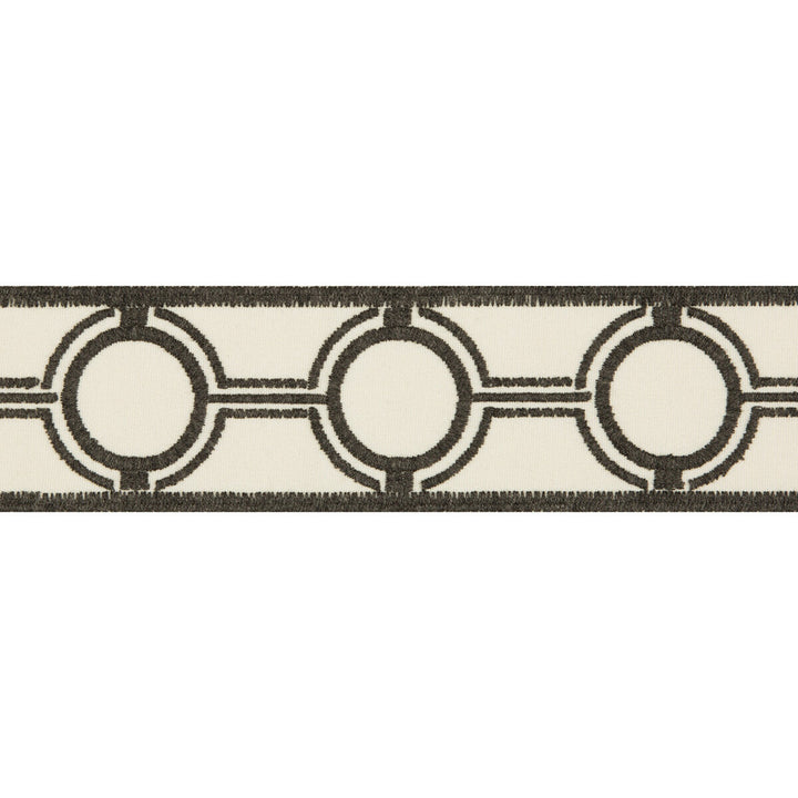 Portal View Graphite by Kravet Design Trim PERFORMANCE TRIM INDOOR/OUTDOOR POLYACRYLIC - 98%;POLYESTER - 2% Germany - Horizontal: 3.15 and Vertical: - 2.5 - Fabric Carolina -