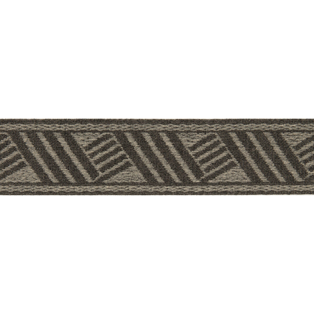Mountain View Graphite by Kravet Design Trim PERFORMANCE TRIM INDOOR/OUTDOOR POLYACRYLIC - 100% Germany Horizontal: 2.28 and Vertical: 1.7 - Fabric Carolina -