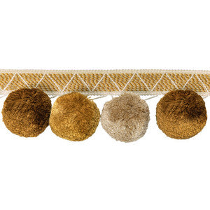 Phuket Poms Ochre by Kravet Trim