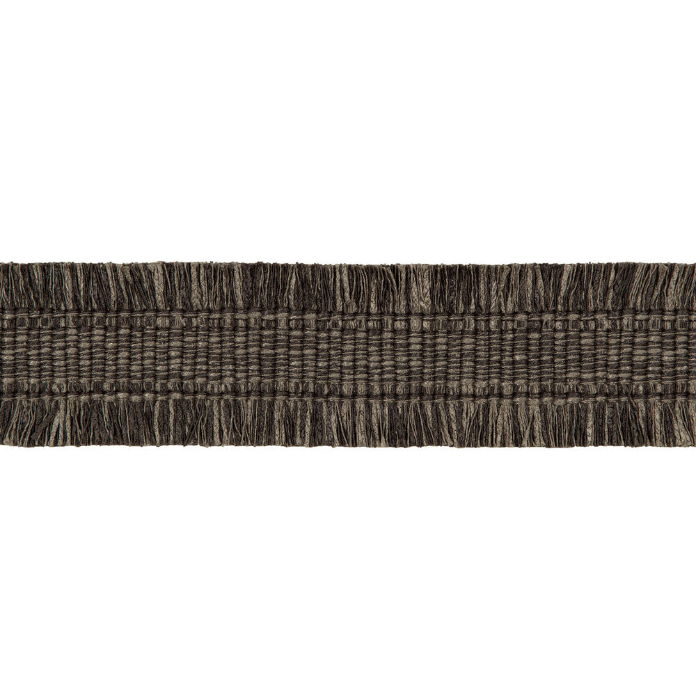Outskirt Charcoal by Kravet Couture Trim LINHERR HOLLINGSWORTH BOHEME II POLYESTER - 100% China Horizontal: 0 and Vertical: 0 2.25 - Fabric Carolina -