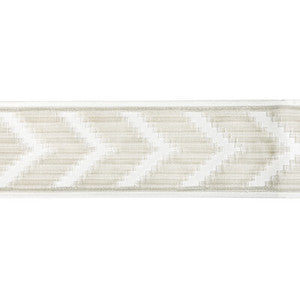 Chevron Velvet Tape Blanc by Kravet Trim