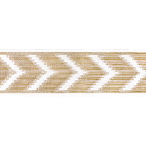 Chevron Velvet Tape Cream by Kravet Trim