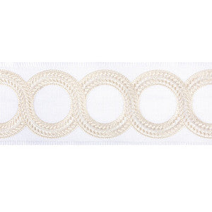 Looped Tape Cream by Kravet Trim
