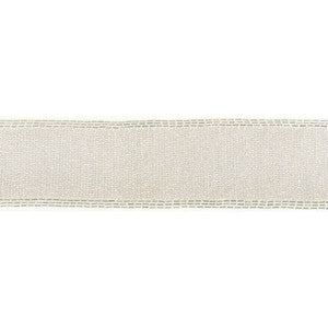 Luxe Bead Tape Silver by Kravet Trim